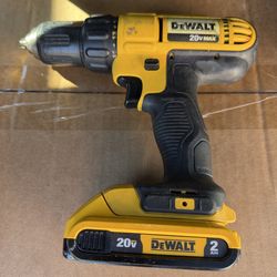 Dewalt drill with battery