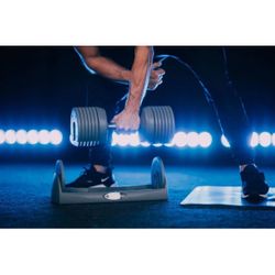 Pair of digitally adjustable JAXJOX Dumbbells New In Box Never Opened