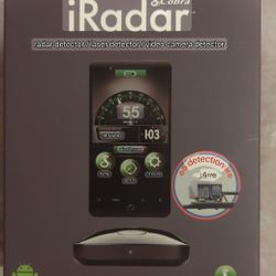 I Radar Police Speed Scanner- Red Light Camera Detector- 