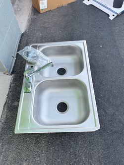Vendo Drop-In Kitchen Sink con DETALLE