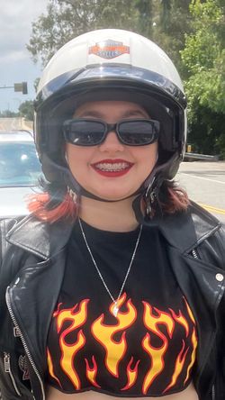 Harley Davidson helmet (L) $40
