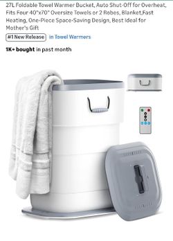 Towel Warmer Bucket 27L - Brand New
