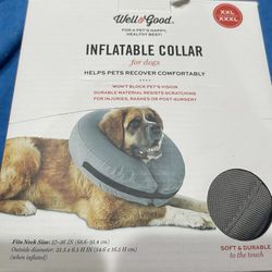 Xxl Inflatable Protective Dog Collar 