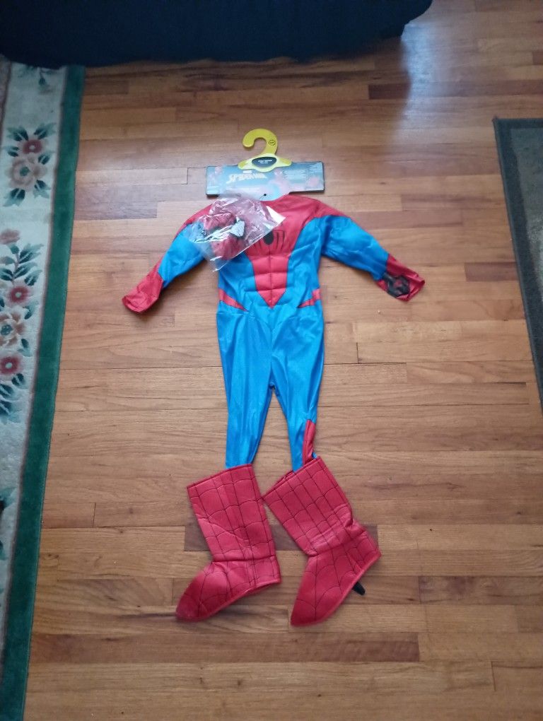 Kids Boys Spider-Man Halloween Costume 5-6