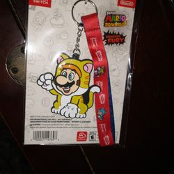Nintendo Cat Mario Super Mario 3D World keychain 