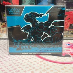 Black Bolt Pokemon Center ETB