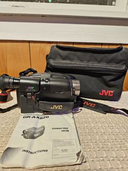 JVC GR-AX820 compact vhs camcorder (1992)