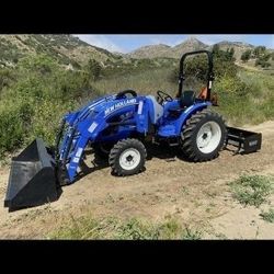New NEW HOLLAND  Tractor Paid 32,k Now 16k