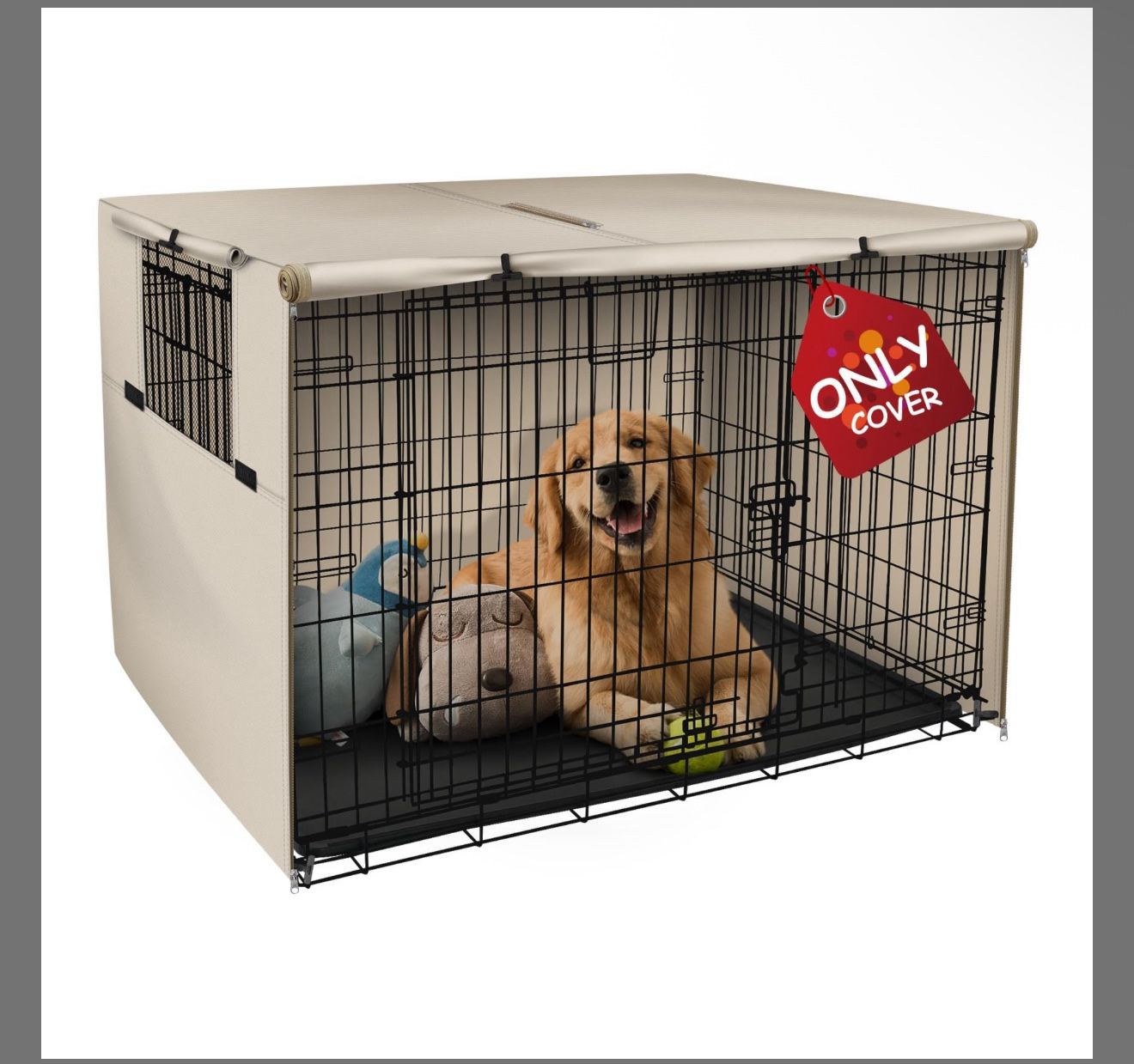 Explore Land 48 Inches Dog Crate Cover 