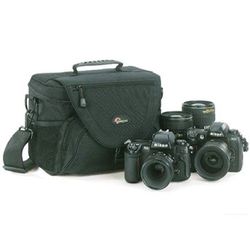 Lowepro Nova 4 AW All-Weather Medium Sized DSLR Camera Bag, Black.