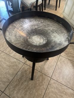 Stainless Steel Concave W/ Stand