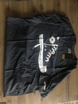 Converse Black t-shirt size largo New with labels