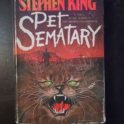 Pet Semetary Hard Cover 
