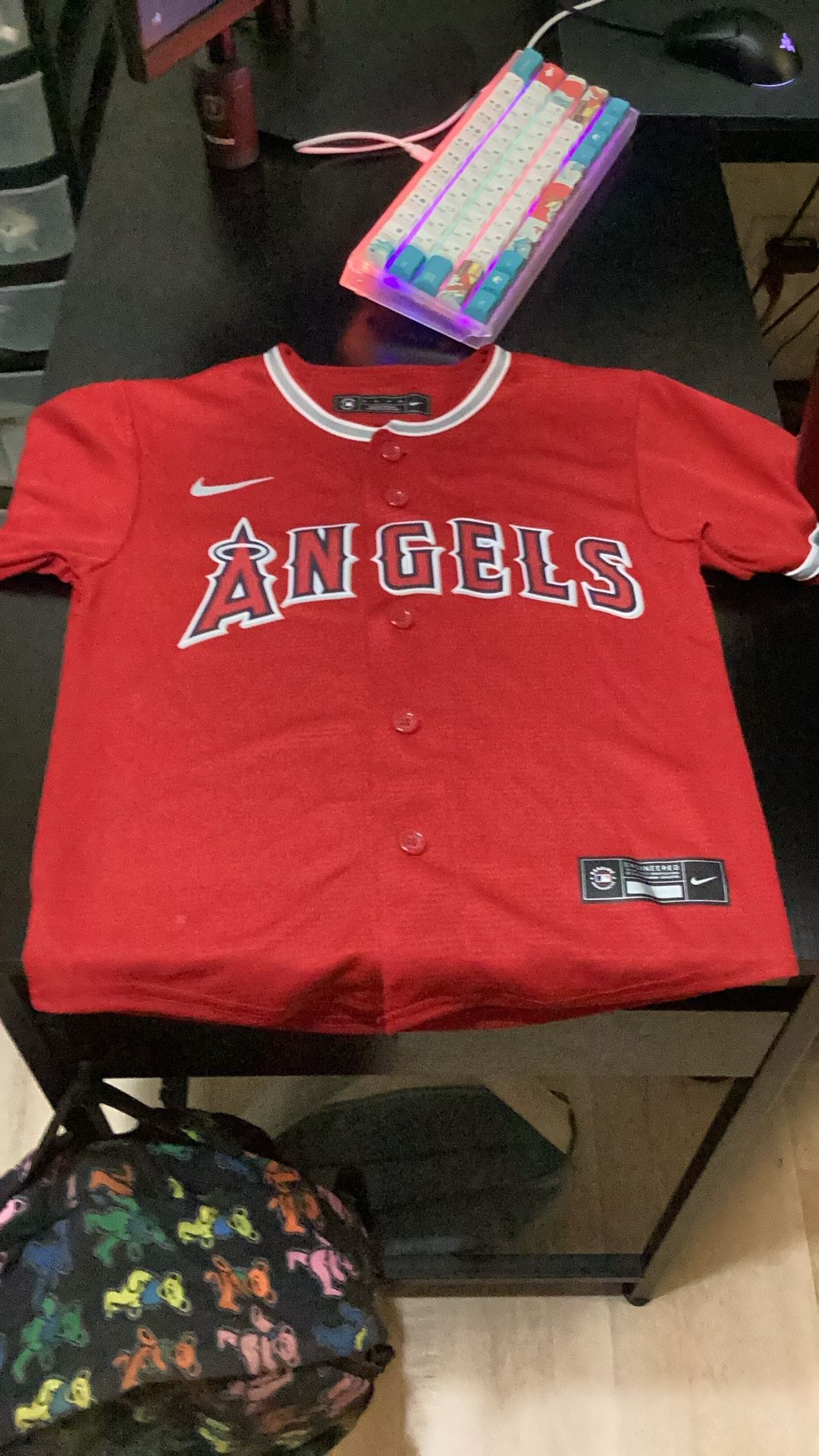 Angels Toddler M 5/6 Unisex Nike Baseball Jersey Ohtani #17