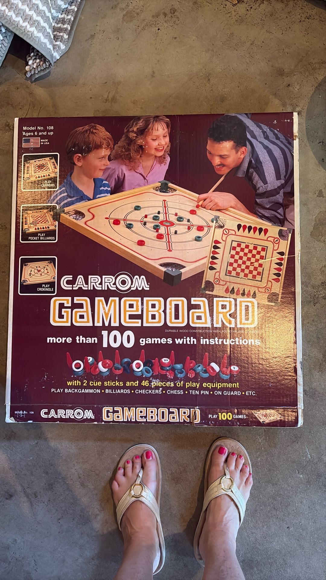 Carrom Game Board
