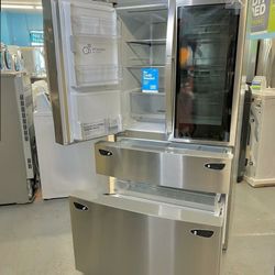 LG French Door Refrigerator Instaview 7E