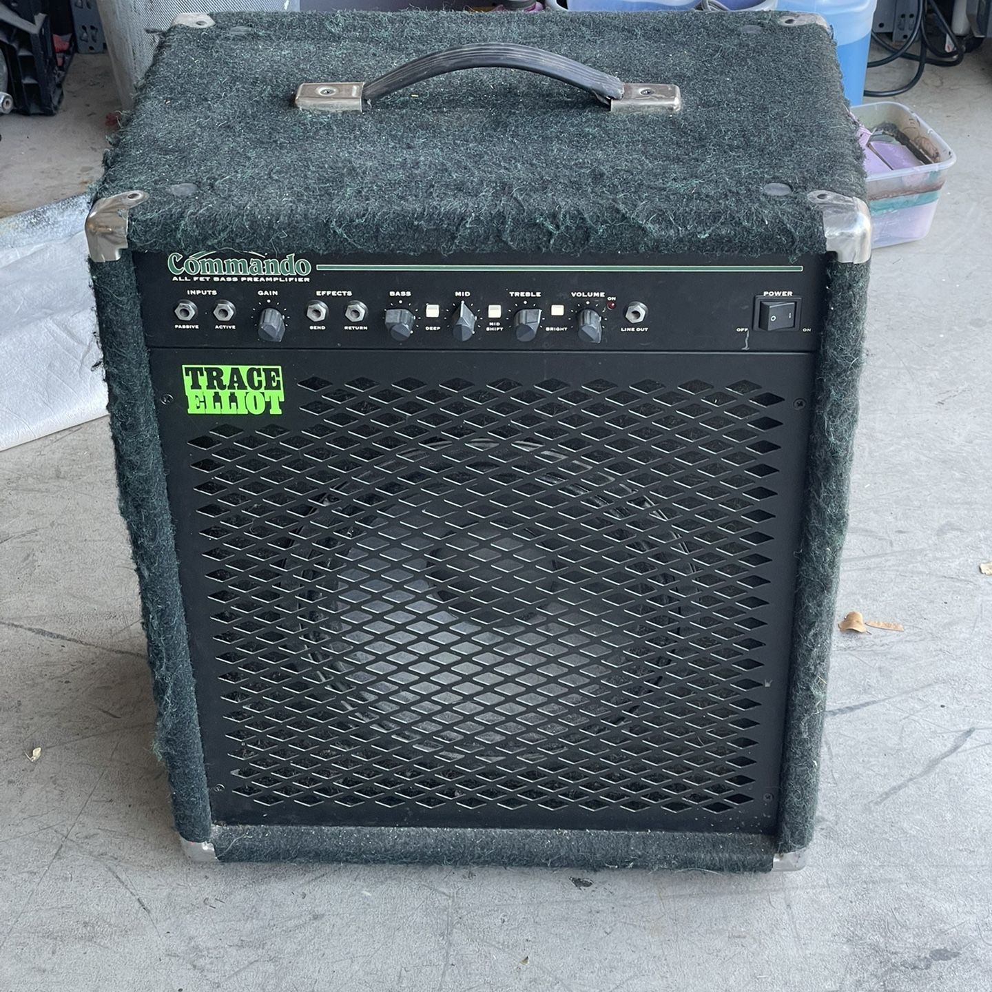 ベース Trace Elliot Commando 100WRMS 200Wpeak Trace Elliot Commando 100w Bass Amp 12” Speaker for Sale in
