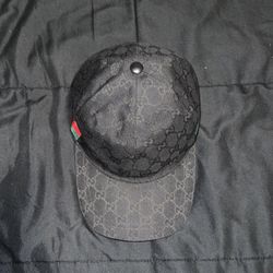 Gucci Hats Black/ Green/Red