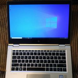 HP Touchscreen X360 Pro Grade 2 in 1 Laptop/Tablet Intel Core i5 CPU 16 GB Ram 256 GB SSD 1080P LCD Webcam HDMI USB C Port Wi-Fi Bluetooth Win 10 Pro 