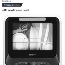 Comfee Portable Mini Dishwasher Countertop