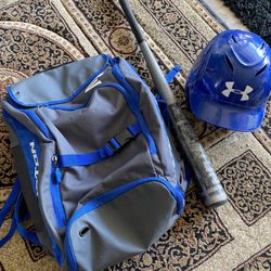 Baseball Backpack , Bat And More 