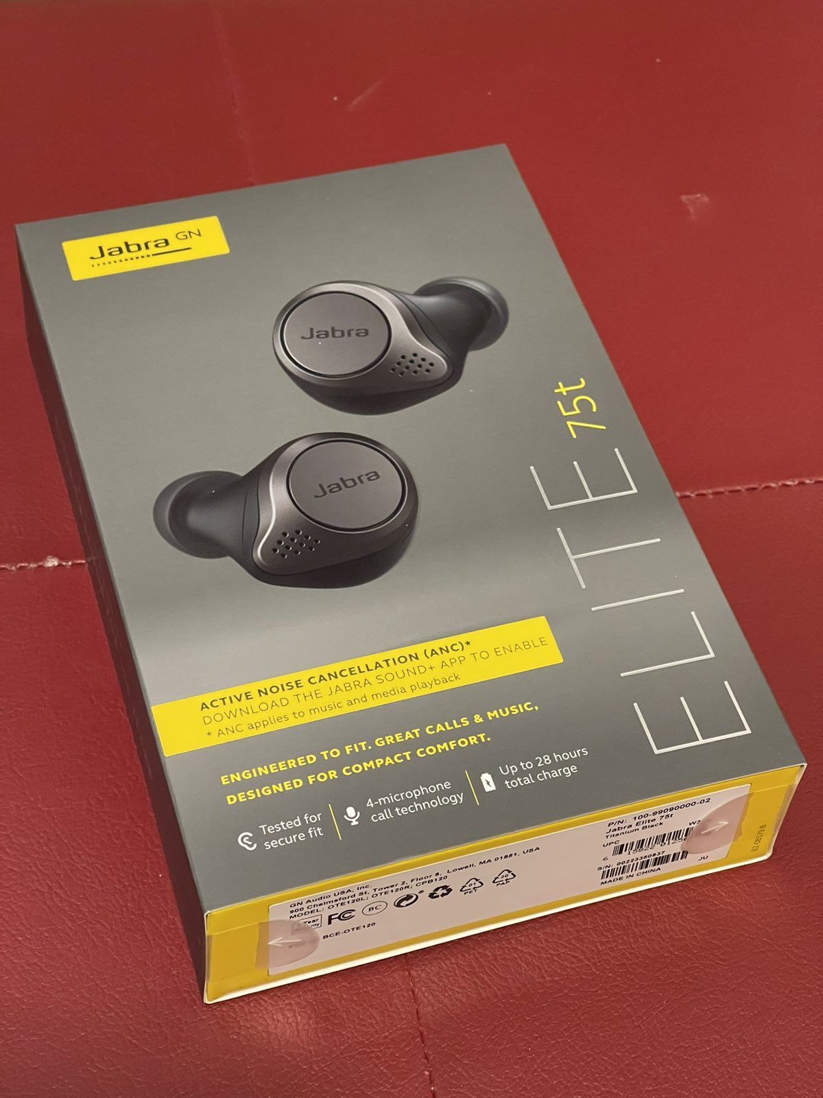 Jabra Elite 75t Wireless Earbuds  