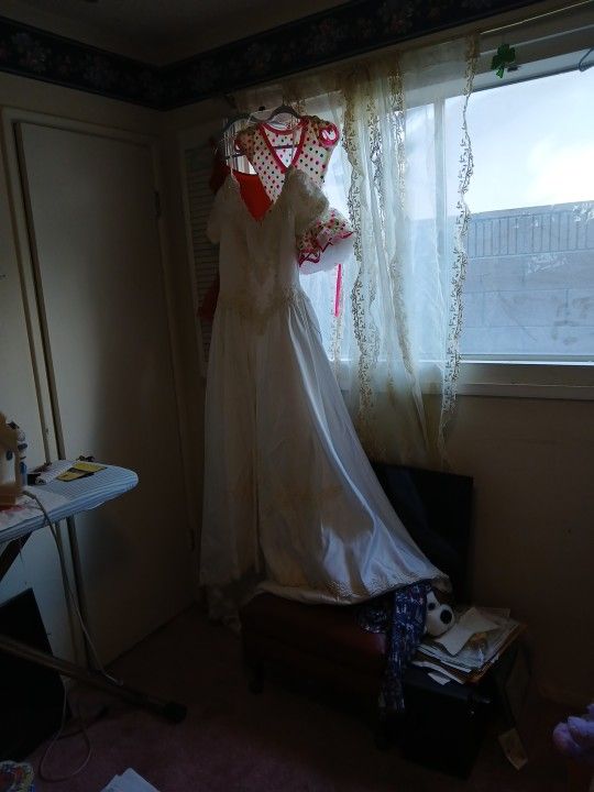 Wedding Dress With 5 Stains