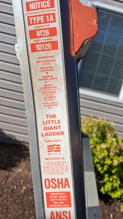 Little Giant M26 Type 1A Ladder Model 10126