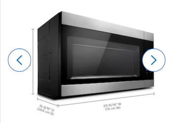 Hornos de Microondas grande, el que va arriba de la estufa de hacero  inoxidable