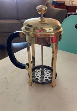 Gold french press