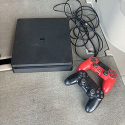 PlayStation 4 With Controllers 