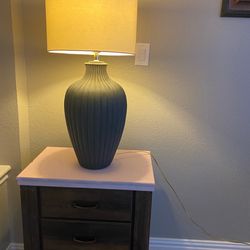 Lamp and desk bundle