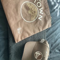 Warriors Hat with Bag 