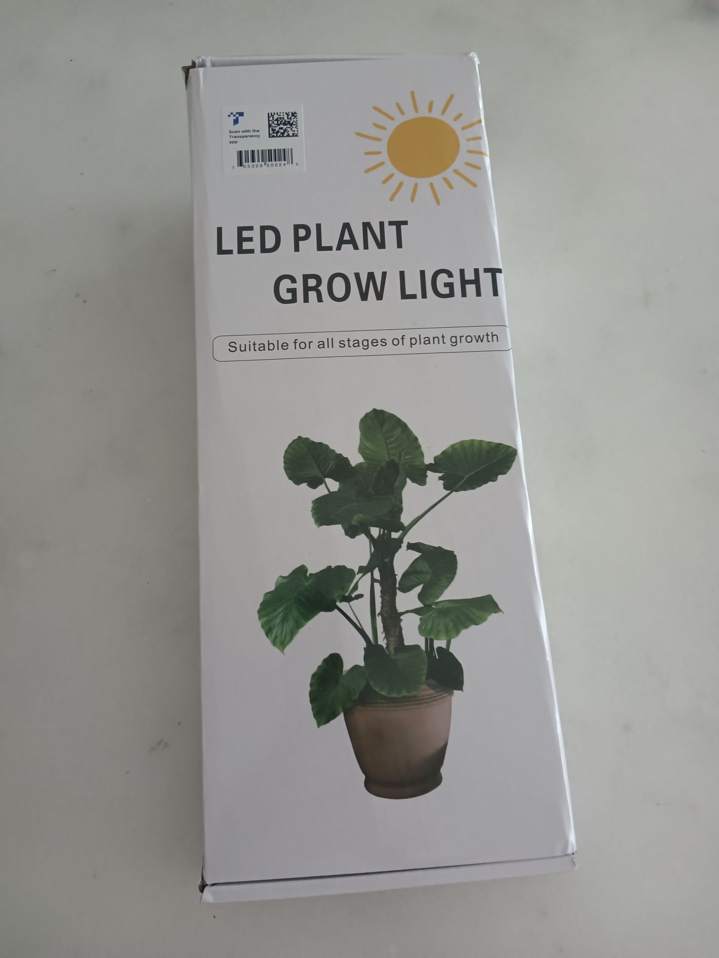 Grow light for indoor plants/ Luz de cultivos para plantas de interior