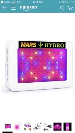 300 watt mars hydro grow light