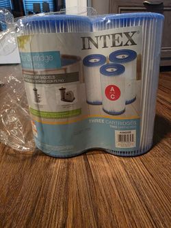 Swimming pool pump filters
