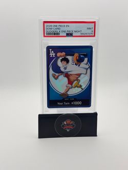 PSA 9 One Piece Dodgers x One Piece Night Don!! Card