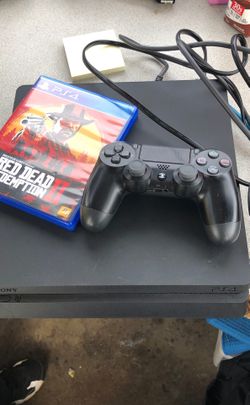 PS4 500 gig new red dead redemption two