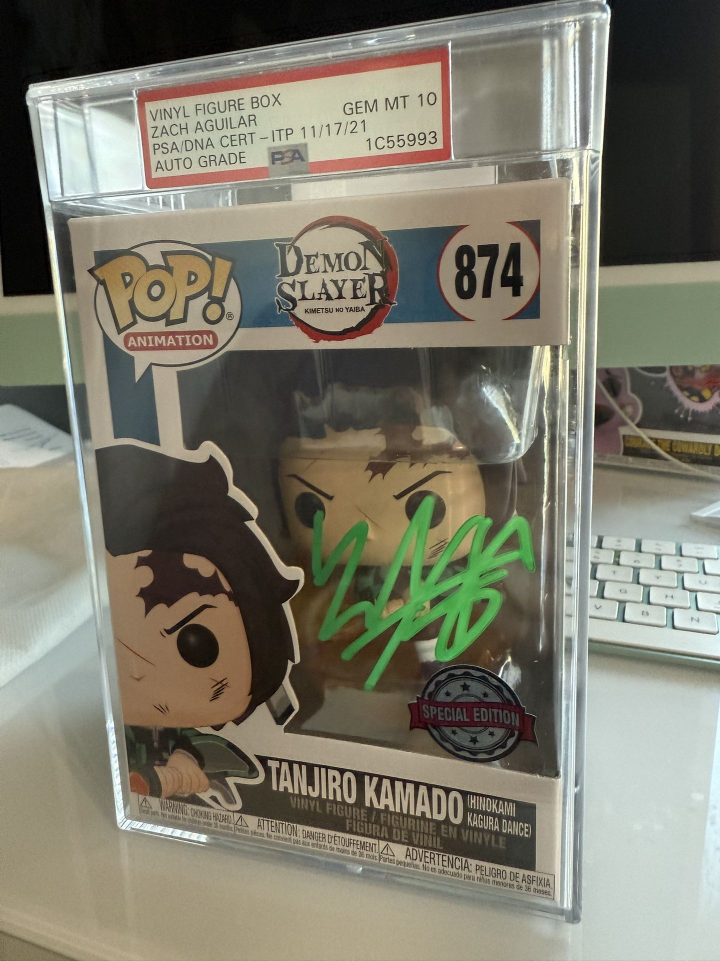 PSA 10 POPFUNKO Demon Slayer 