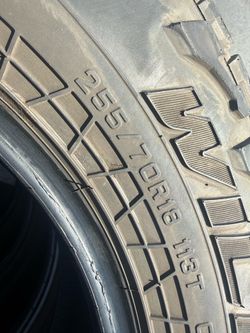 255/70/18 Falken All-Terrain (4 Tires) $