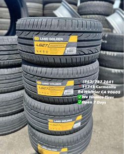 255/35ZR18 Land Golden Set of Tires Installed and Balanced Set de Llantas Nuevas Instaladas y Balanceadas