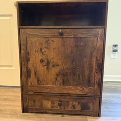 Engineered Wood Pet Food And Feeding Cabinet