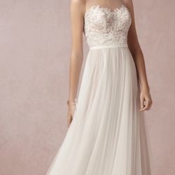BHLDN Wedding Dress - size 10