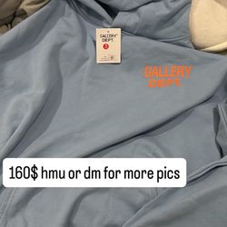 Gallery dept blue hoodie 