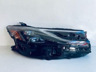 2025-2026 TOYOTA CAMRY RIGHT PASSENGER SIDE HEADLIGHT LED DUAL PROJECTOR OEM BLACK