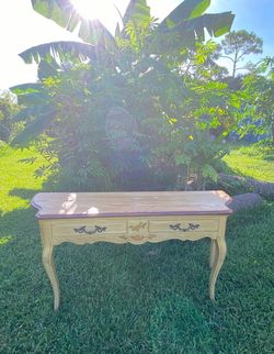 Vintage style French Provincial Desk / Vanity Table