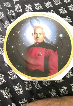 Captain jean-luc Picard plate
