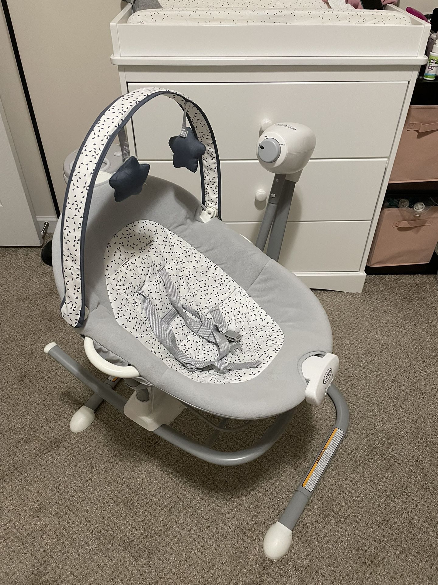 Graco Sooth And Sway Swing With Portable Bouncer