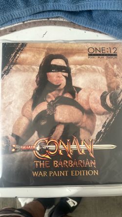 Mezco One:12 Conan the Barbarian War Paint Edition