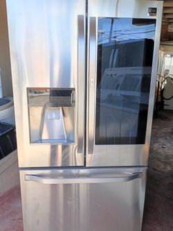 LG stainless steel refrigerador